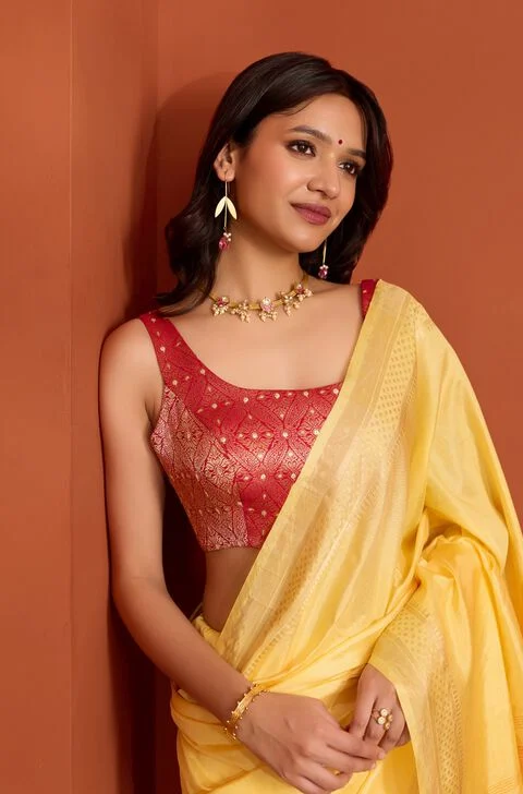 Chaniya Choli Festive Silk Blouse